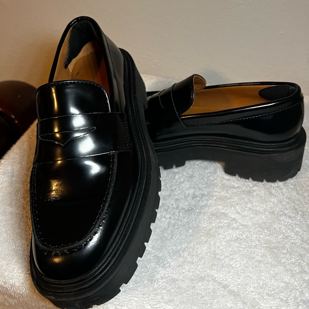 Black loafers- Thursday Boot Company